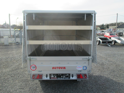 Přívěs za auto s plachtou ZV 22 2,7T B2 2,55x1,50/1,35