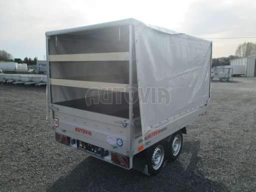 Přívěs za auto s plachtou ZV 22 2,7T B2 2,55x1,50/1,35