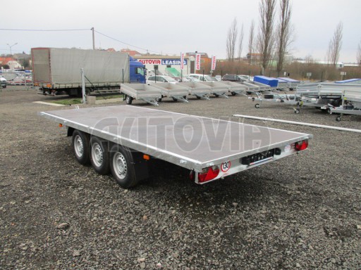 Třínápravový nákladní přívěs DN 3,5T B3 5,05x2,20/0,35 1350 č.14
