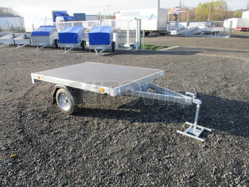 Sklápěcí přívěs v provedení plato TTS 2,06x1,50