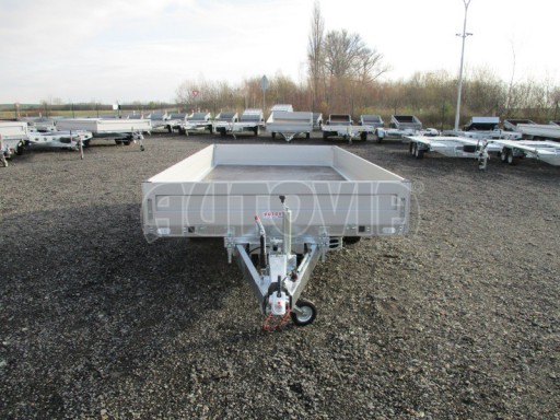 Sklápěcí přívěs na auta AD 3,5T B3 4,50x2,09/2,0m  valník 1350