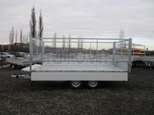 Univerzální skladový třístranný sklápěč PHT 3,5T 4,18x2,10/1,35 GITTER v elektrice