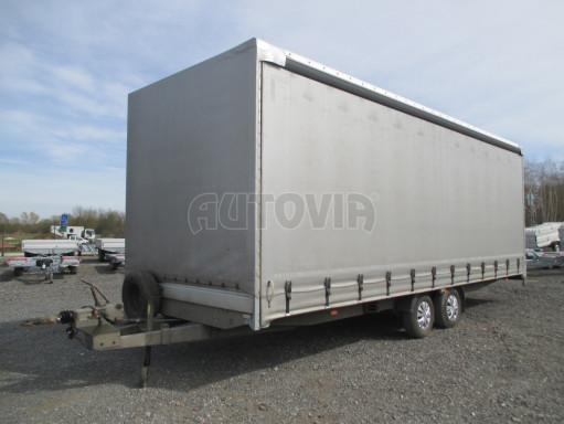 Bazarový nákladní přívěs s plachtou DN 3,5T B2 7,40x2,47/2,50 č.1