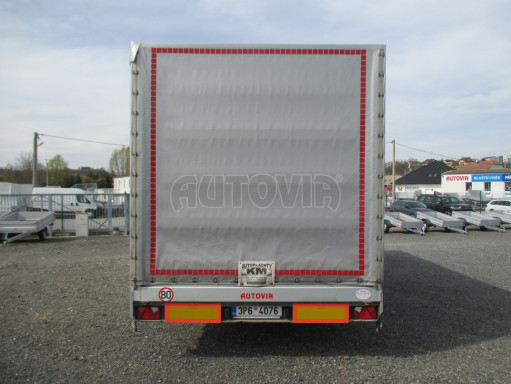 Bazarový nákladní přívěs s plachtou DN 3,5T B2 7,40x2,47/2,50 č.8