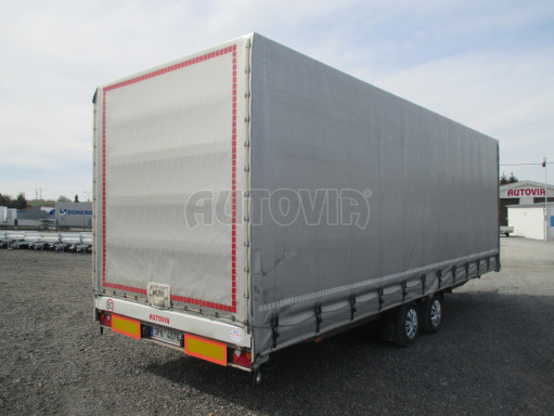 Bazarový nákladní přívěs s plachtou DN 3,5T B2 7,40x2,47/2,50 č.9