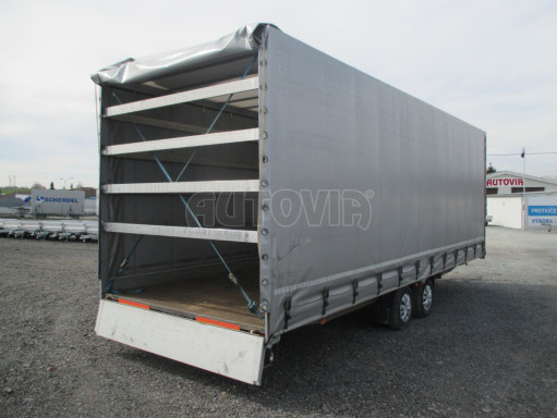 Bazarový nákladní přívěs s plachtou DN 3,5T B2 7,40x2,47/2,50 č.11