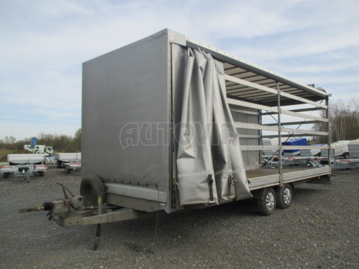 Bazarový nákladní přívěs s plachtou DN 3,5T B2 7,40x2,47/2,50 č.2