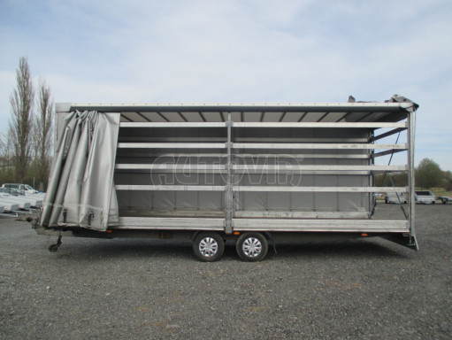 Bazarový nákladní přívěs s plachtou DN 3,5T B2 7,40x2,47/2,50 č.12