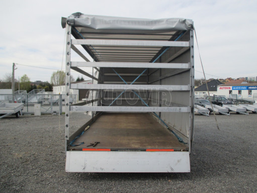 Bazarový nákladní přívěs s plachtou DN 3,5T B2 7,40x2,47/2,50 č.13