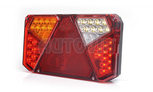 Svítilna WAS W125DL/915 sdružená LED 12-24V, L-BL/BR/KO/CO/ML č.1