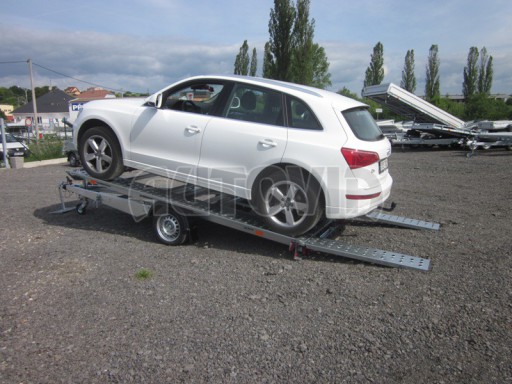 Sklopný přepravník automobilů AF 2,7t 4,00/2,00** č.2