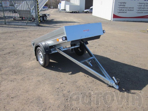Jednoosý nebrzděný přívěs HD 20 750kg 2,06/1,11/0,30 č.8