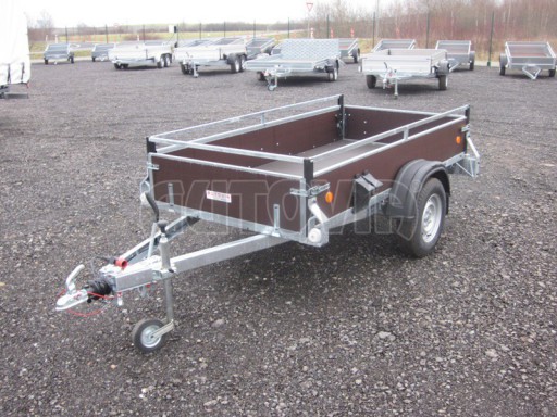 Jednoosý brzděný valník ZV 26B1 2,50/1,24/0,35** č.34