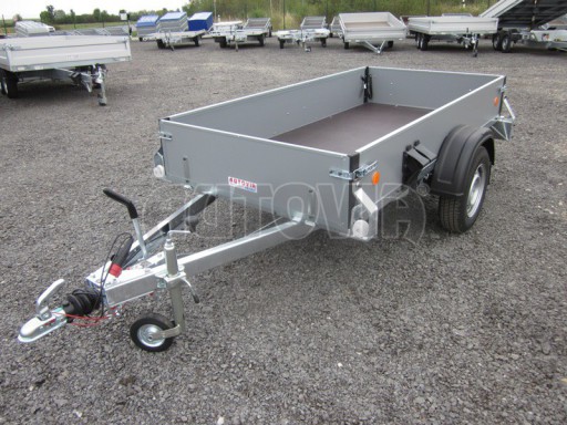 Jednoosý brzděný valník ZV 26B1 2,50/1,24/0,35** č.35