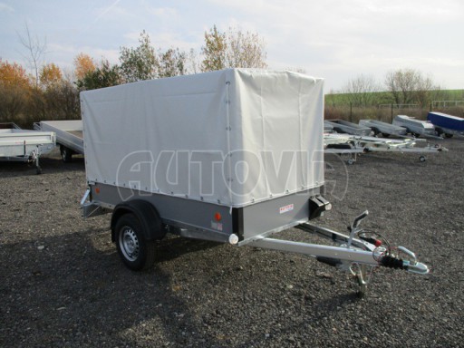 Jednoosý brzděný valník ZV 26B1 2,50/1,24/0,35** č.36