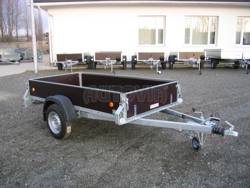 Jednoosý brzděný valník ZV 26B1 2,50/1,24/0,35** č.37