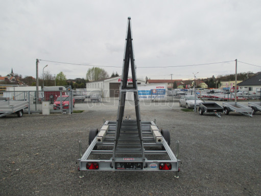 Přívěsný vozík pro umístění reklamy BGS Billboard plato 4,53x1,84 překlady