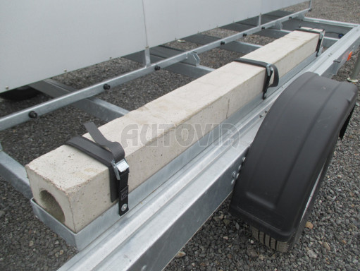 Přívěsný vozík pro umístění reklamy BGS Billboard plato 4,53x1,84 překlady