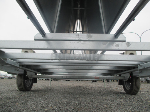 Přívěsný vozík pro umístění reklamy BGS Billboard plato 4,53x1,84 překlady