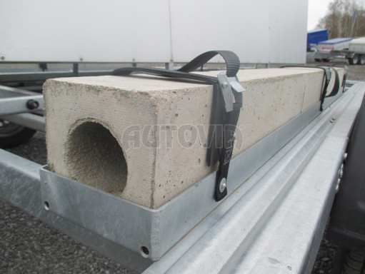 Přívěsný vozík pro umístění reklamy BGS Billboard plato 4,53x1,84 překlady