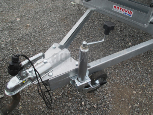 Přívěsný vozík pro umístění reklamy BGS Billboard plato 4,53x1,84 překlady