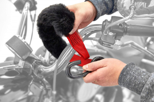 Upínací souprava pro uchycení motocyklu Acebikes Ratchet Premium Deluxe č.3