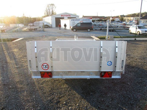 AD 2,7T 4,17x2,09  ALU hydraulicky sklopné plato kombi rampa/nájezdy