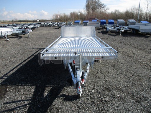 AD 2,7T 4,17x2,09  ALU hydraulicky sklopné plato kombi rampa/nájezdy