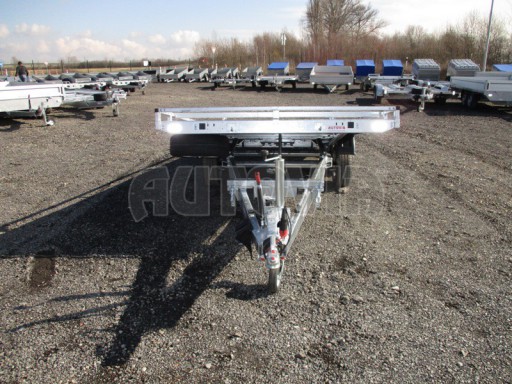 AD 2,7T 4,17x2,09  ALU hydraulicky sklopné plato kombi rampa/nájezdy