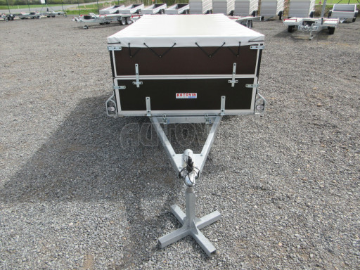 Sklopný PROFI přívěs s nástavbou ZV 26 N1 skl. 2,50x1,30/0,70 POČ M, plachta