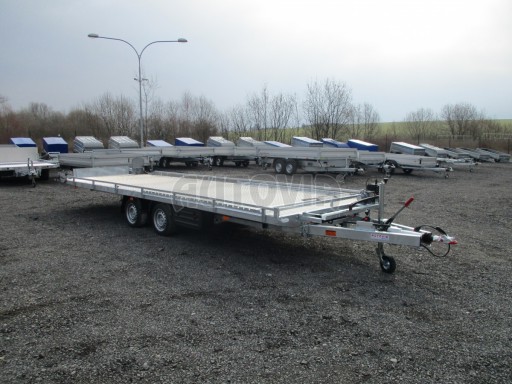 Přepravník dodávek a mechanizace JB 3,5T B2 6,15x2,10 PLATO č.6