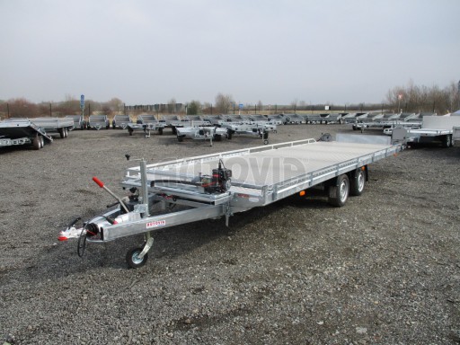 Přepravník dodávek a mechanizace JB 3,5T B2 6,15x2,10 PLATO č.8