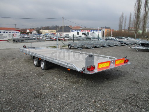 Přepravník dodávek a mechanizace JB 3,5T B2 6,15x2,10 PLATO č.10