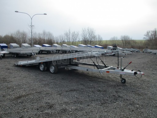 Přepravník dodávek a mechanizace JB 3,5T B2 6,15x2,10 PLATO č.5