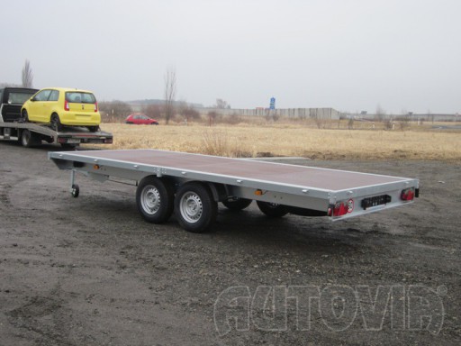 Přívěsný vozík VER 2,7T 4,03x1,76 plato č.5