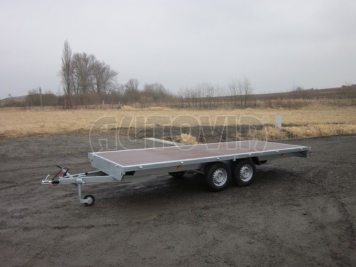 Přívěsný vozík VER 2,7T 4,03x1,76 plato č.1