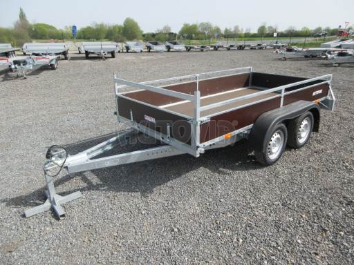 Nebrzděný dvouosý přívěs VA 750kg N2 3,01x1,50/0,30 RE POČ č.1
