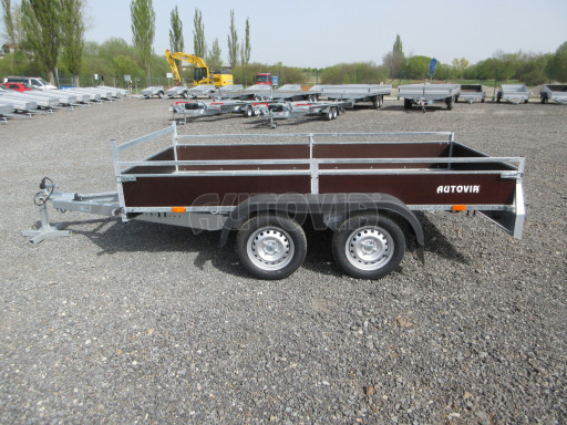 Nebrzděný dvouosý přívěs VA 750kg N2 3,01x1,50/0,30 RE POČ č.4