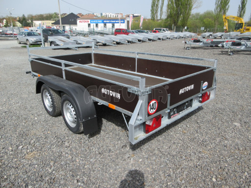 Nebrzděný dvouosý přívěs VA 750kg N2 3,01x1,50/0,30 RE POČ č.5