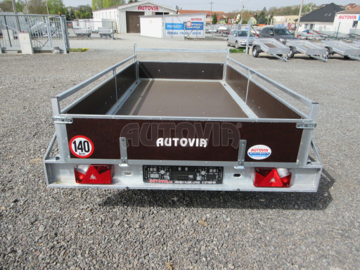 Nebrzděný dvouosý přívěs VA 750kg N2 3,01x1,50/0,30 RE POČ č.6