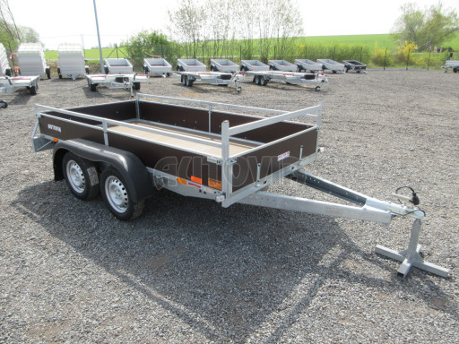 Nebrzděný dvouosý přívěs VA 750kg N2 3,01x1,50/0,30 RE POČ č.9