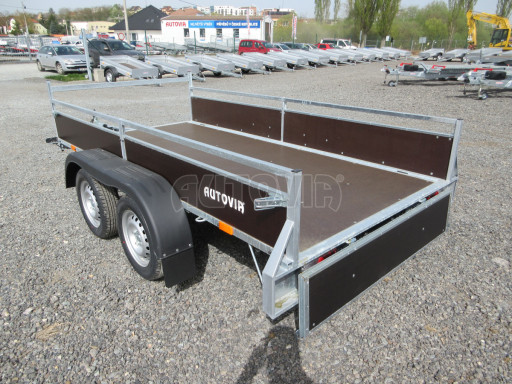 Nebrzděný dvouosý přívěs VA 750kg N2 3,01x1,50/0,30 RE POČ č.11