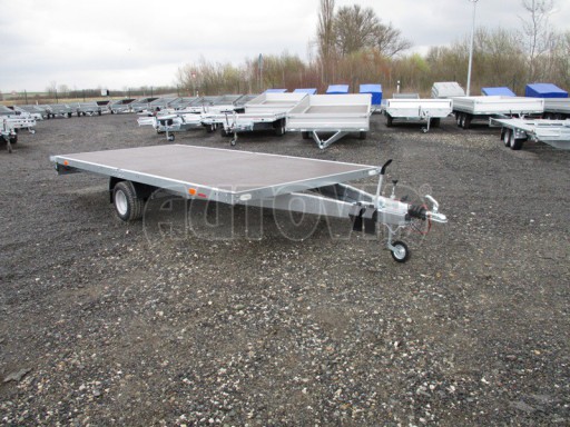 Jednonápravový vozík plato ZV 41 1,3T B1 4,17x2,00 10