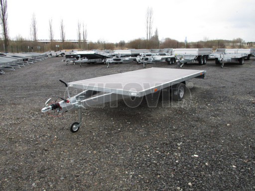 Jednonápravový vozík plato ZV 41 1,3T B1 4,17x2,00 10