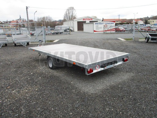 Jednonápravový vozík plato ZV 41 1,3T B1 4,17x2,00 10