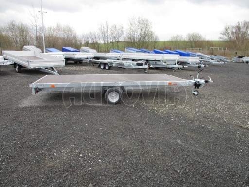 Jednonápravový vozík plato ZV 41 1,3T B1 4,17x2,00 10