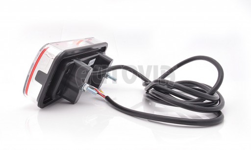 Svítilna WAS W66L/312kr sdružená LED 12-24 V, L-BL/BR/KO/ML/RZ č.5