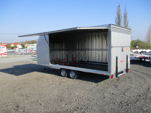 Skříňový přívěs pro přepravu automobilů NEW FM 3,0T 5,50x2,10/1,80 13