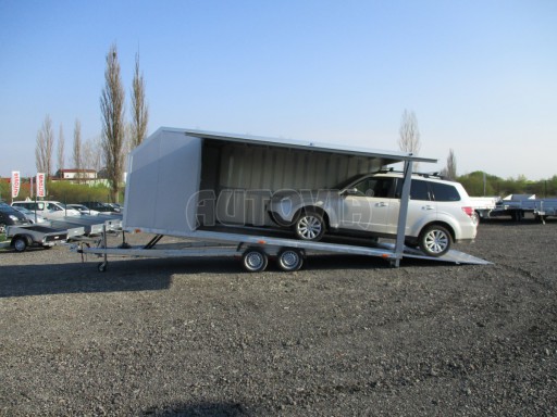 Skříňový přívěs pro přepravu automobilů NEW FM 3,0T 5,50x2,10/1,80 13