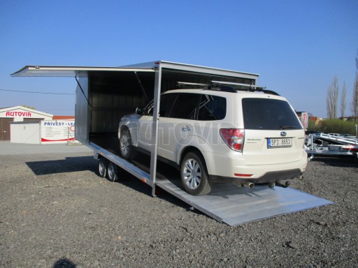 Skříňový přívěs pro přepravu automobilů NEW FM 3,0T 5,50x2,10/1,80 13